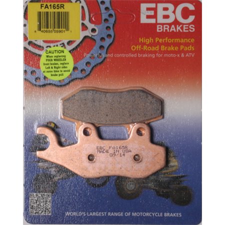 EBC Brakes Double-H Sintered Superbike Brake Pads Front - FA165R EBC Brakes Double-H Sintered Superbike Brake Pads Front - FA165R